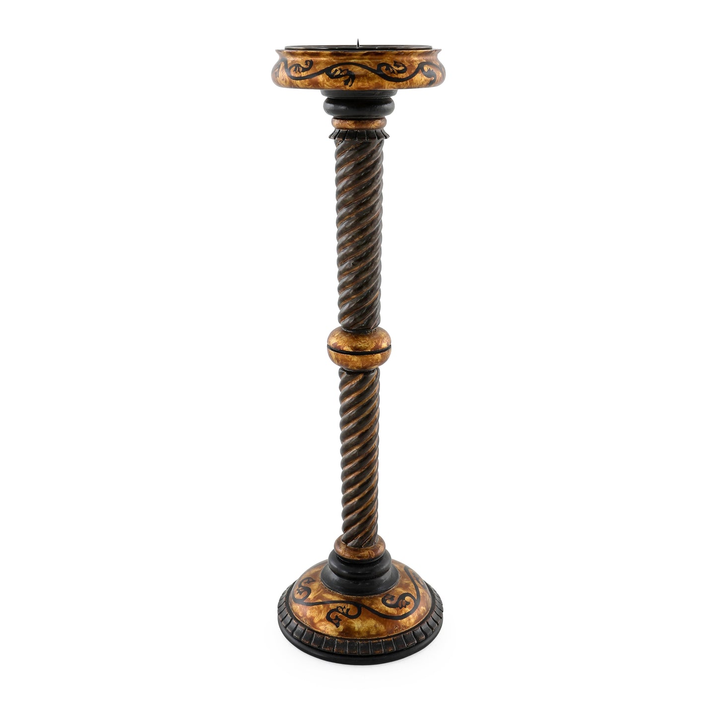 Twisted Neck Candle Holder (Set 3)
