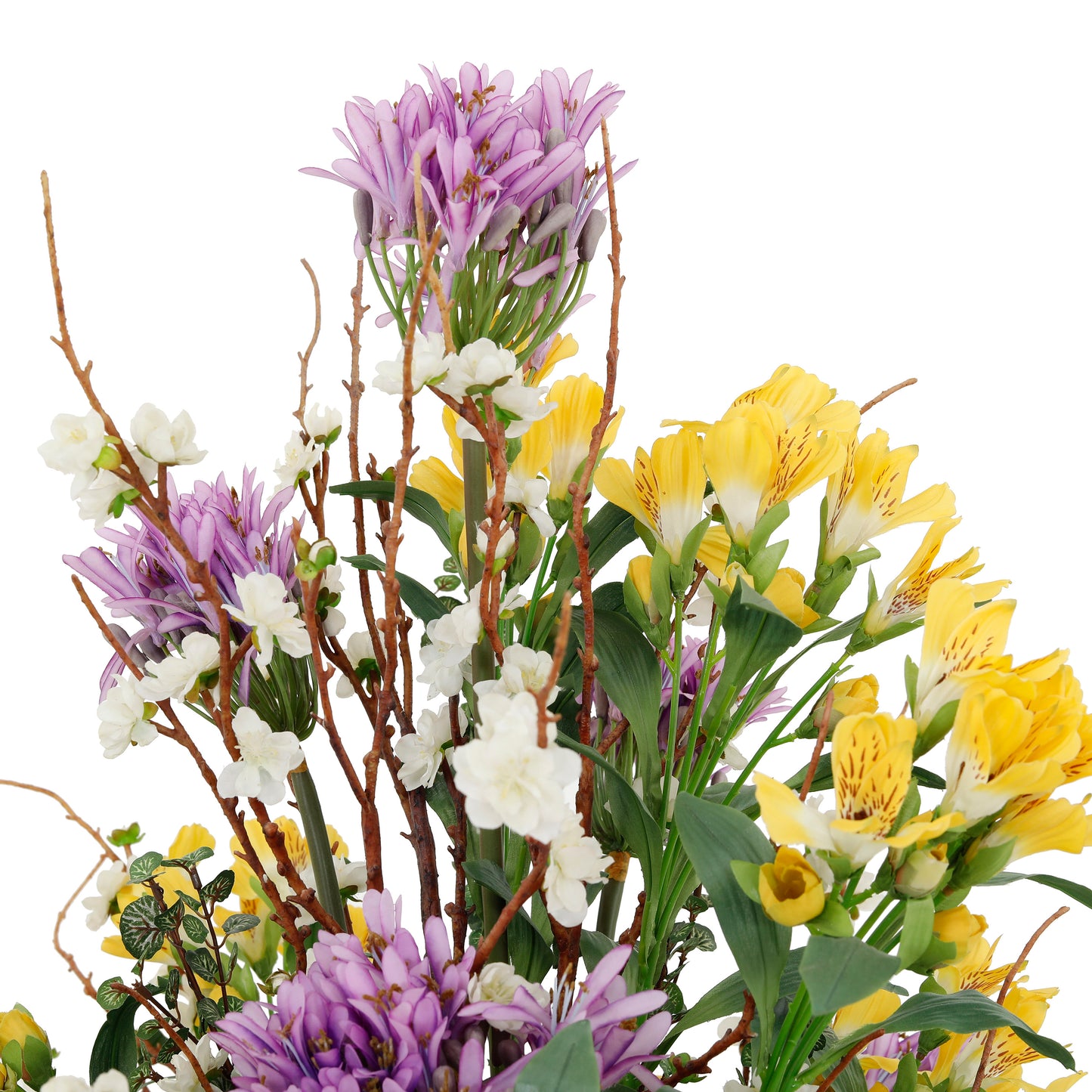 تنسيق زهور مع زهور متعددة الألوان | المعرض