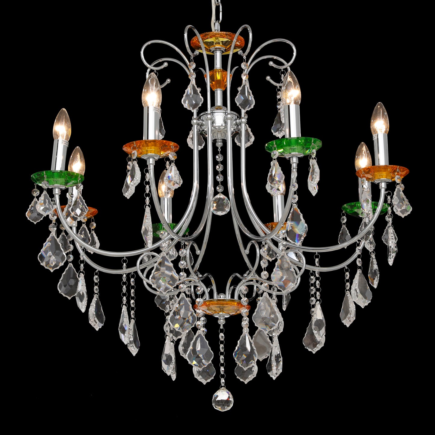 Charming Silver Chandelier