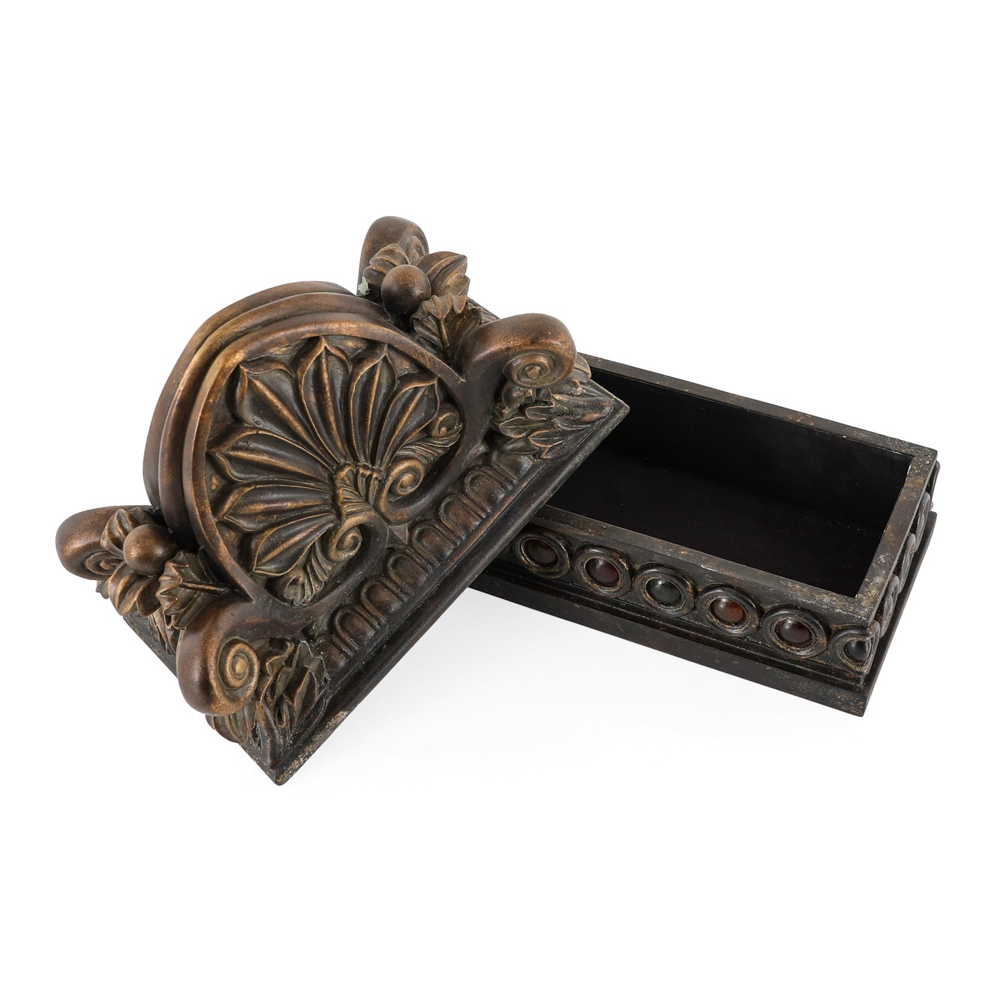 صندوق - 10 عرض × 6 عمق × 10 ارتفاع - جملون كلاسيكي