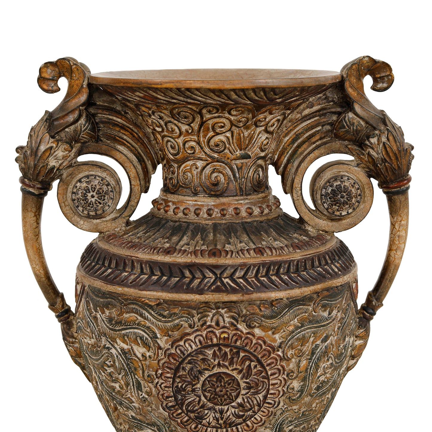 3918 - جرة مزخرفة - 15 عرض × 11 عمق × 24 ارتفاع فلورنتين/P1034