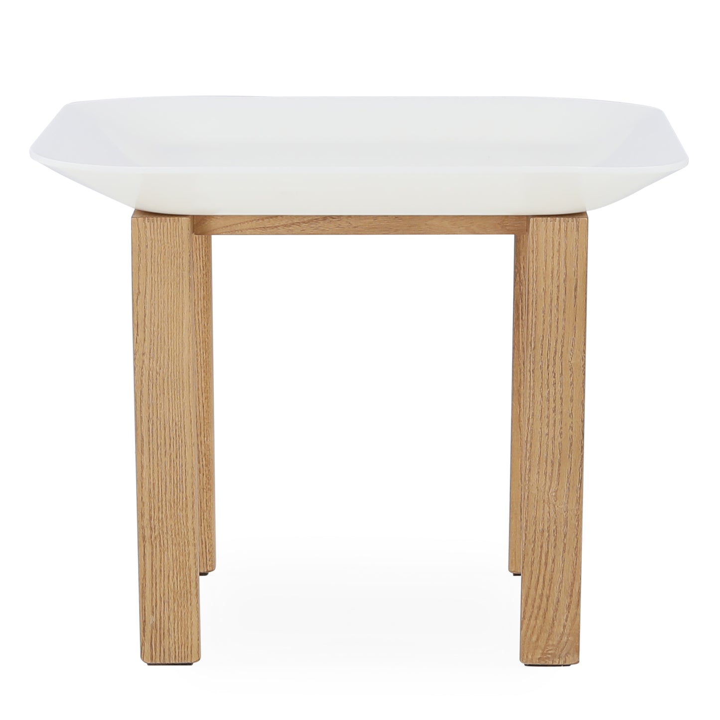 طاولة فرغانة جليدي آيس وايت - لمسة نهائية من الزيت الطبيعي | موروسو