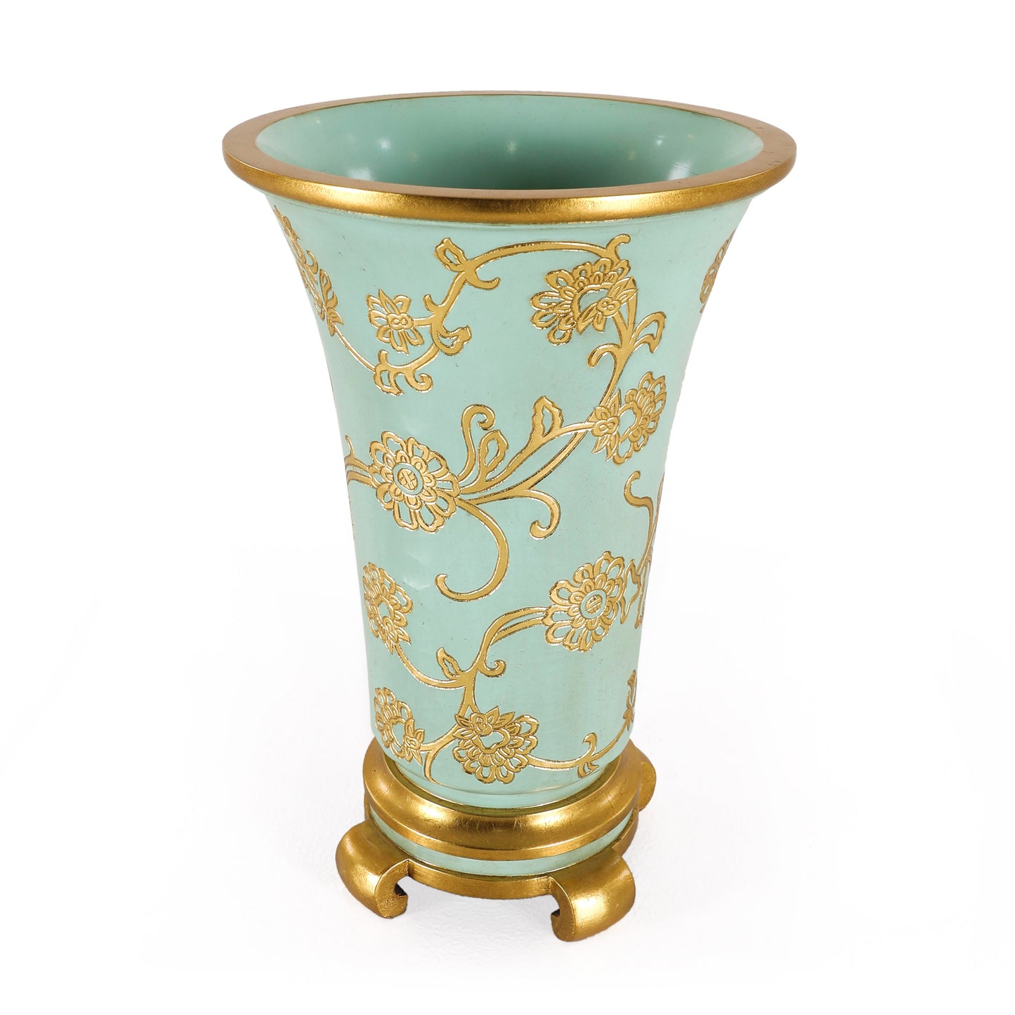 مزهرية حديقة من اليشم