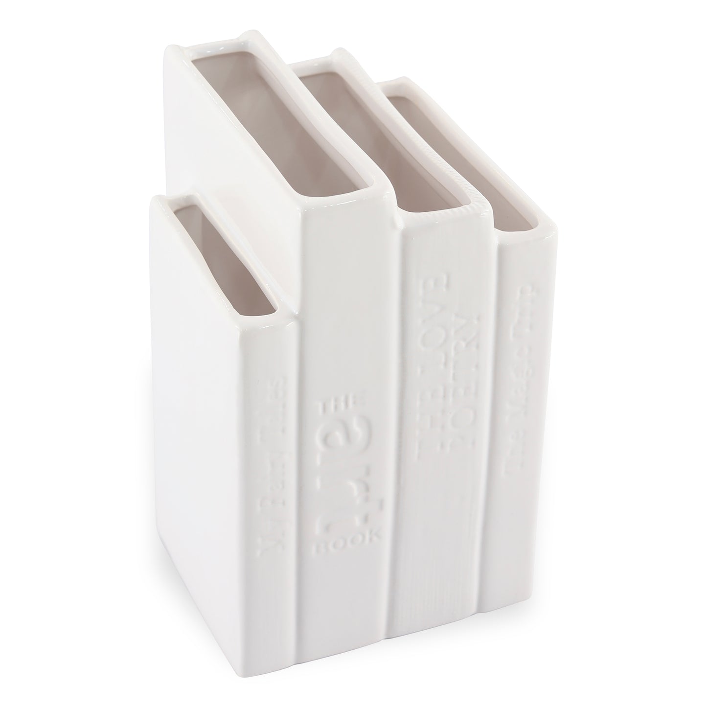 BIBLIO TEK PORCELAIN BOOKSVASE | Seletti