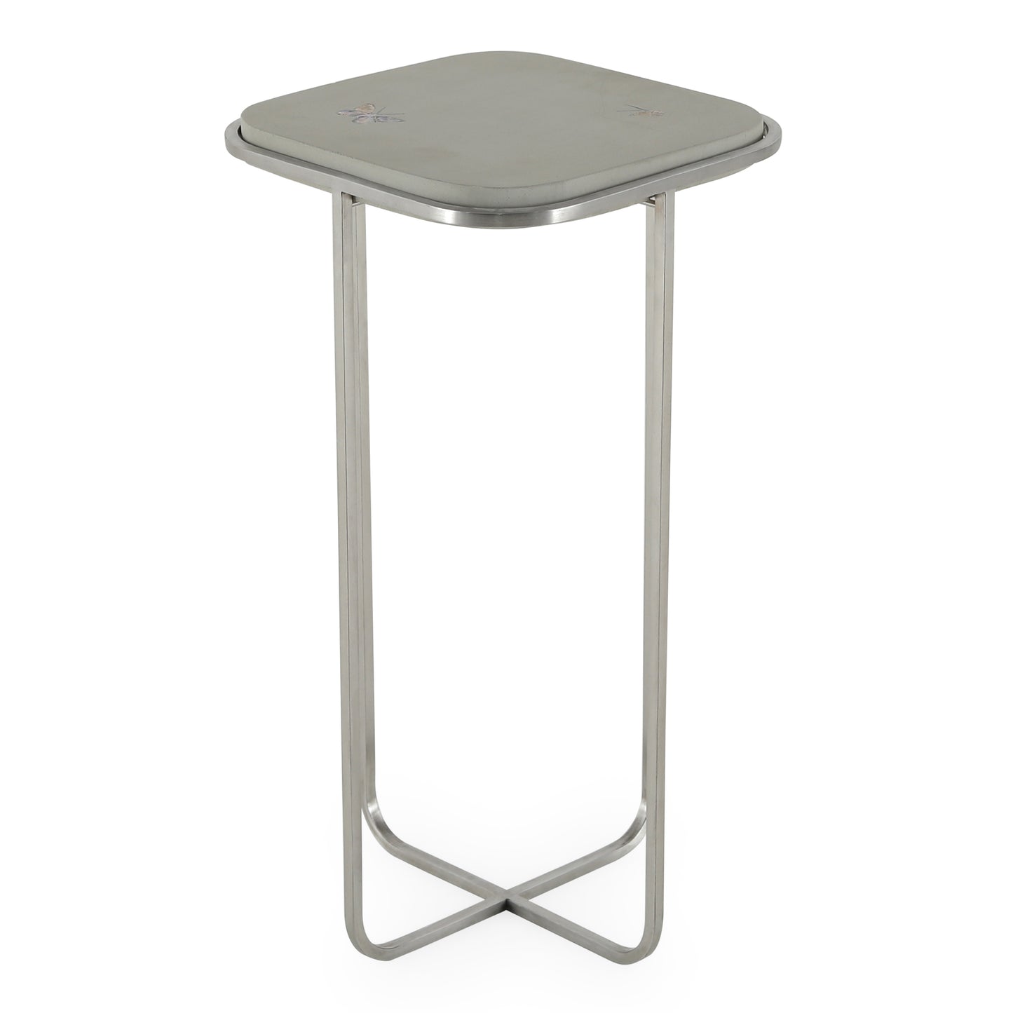 Concrete pearl occasional table | Nada Debs