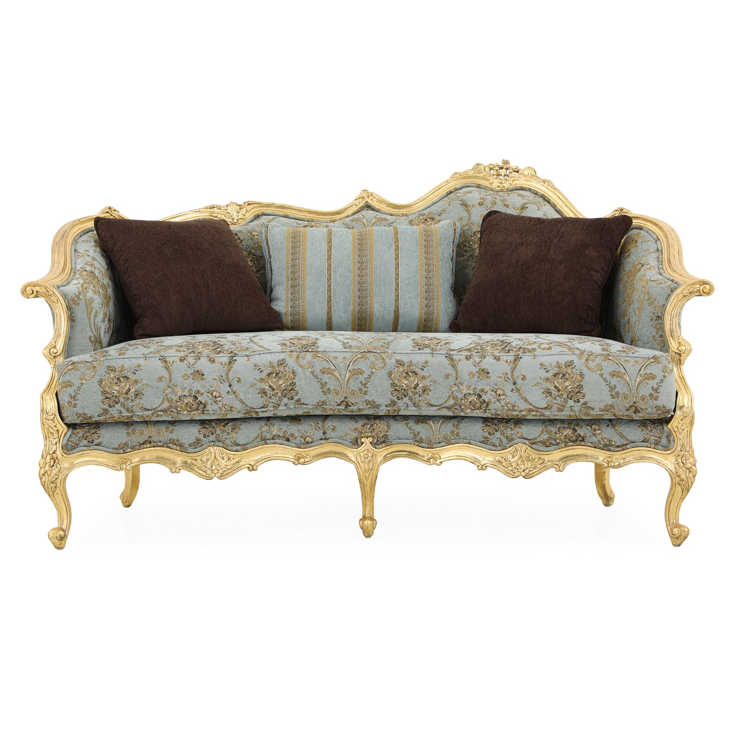 Jacqueline Sofa Set Gold (Set of 4) | The Gallery