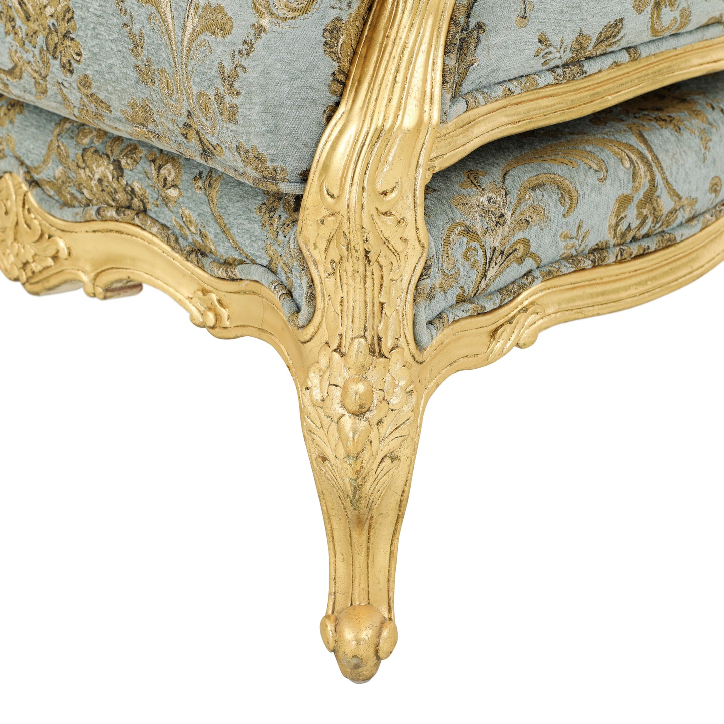 Jacqueline Sofa Set Gold (Set of 4) | The Gallery