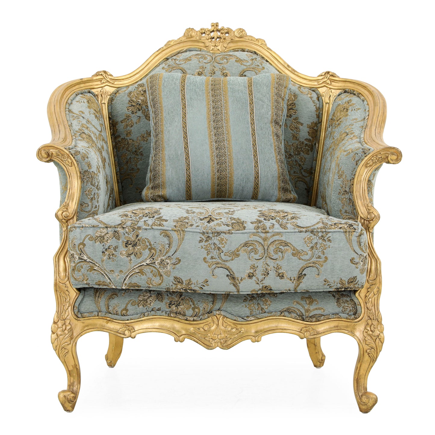 Jacqueline Sofa Set Gold (Set of 4) | The Gallery