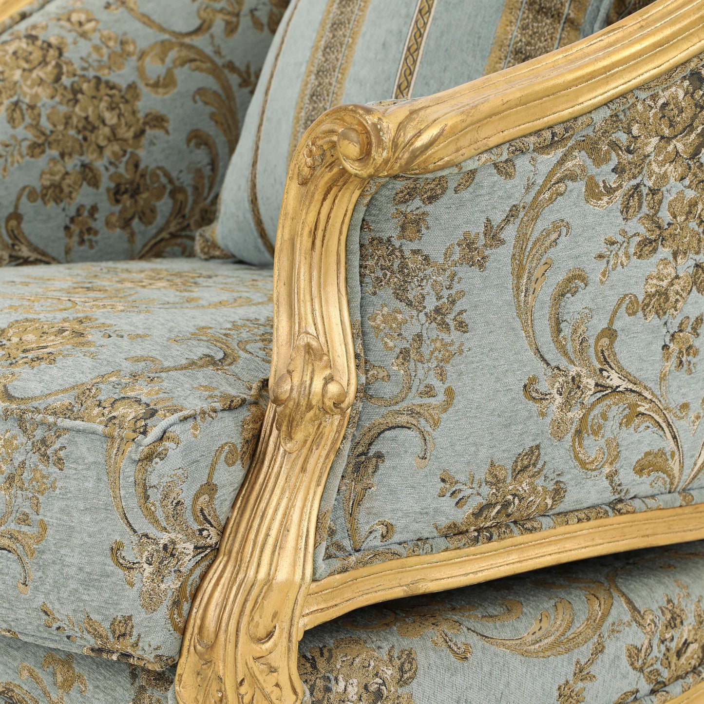 Jacqueline Sofa Set Gold (Set of 4) | The Gallery