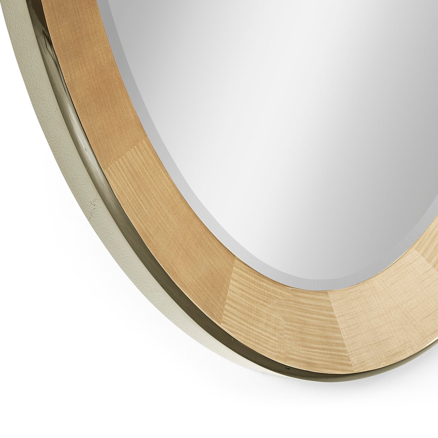 Art Deco Oval Mirror | Jonathan Charles