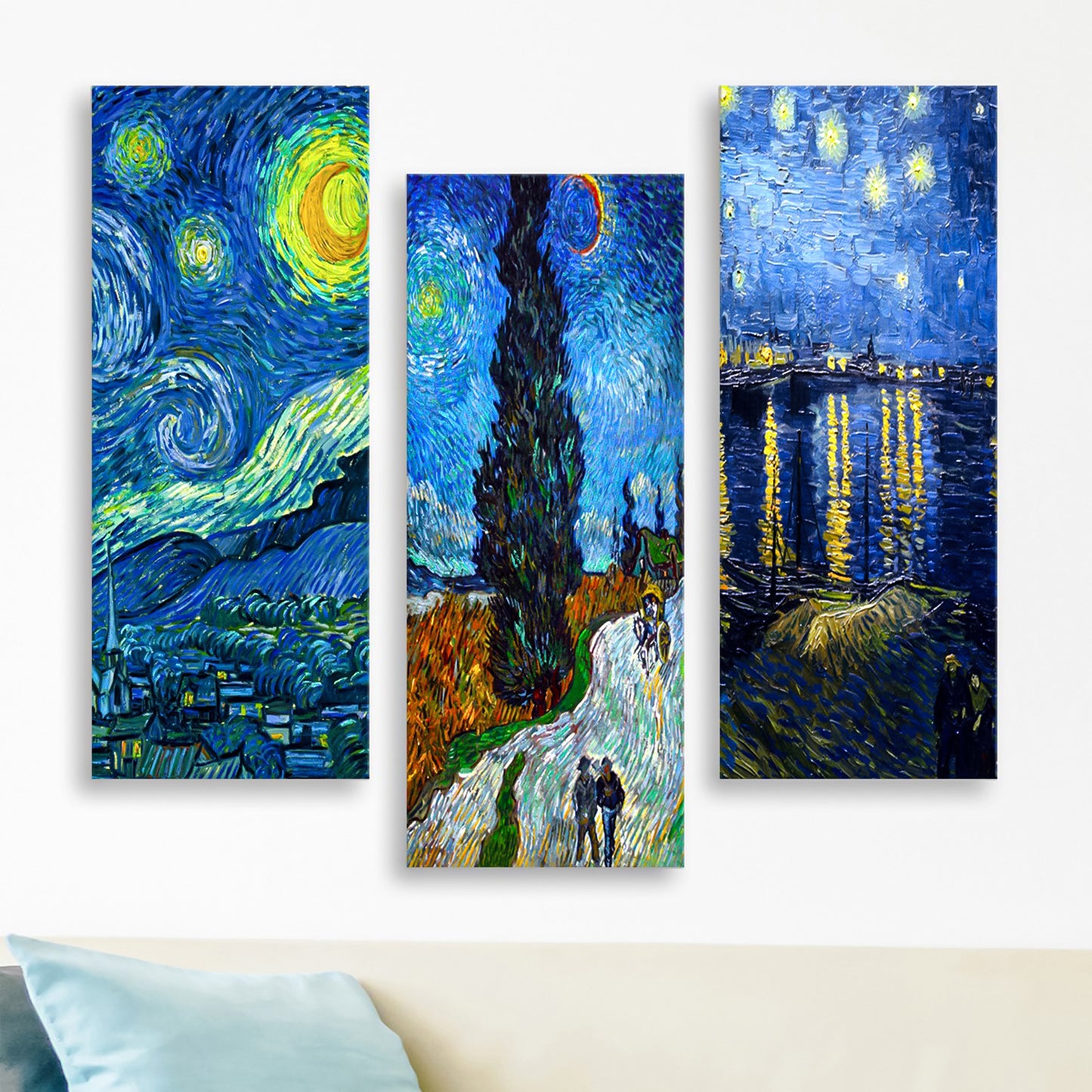 Landscape Decorative MDF Painting (3 Pieces)