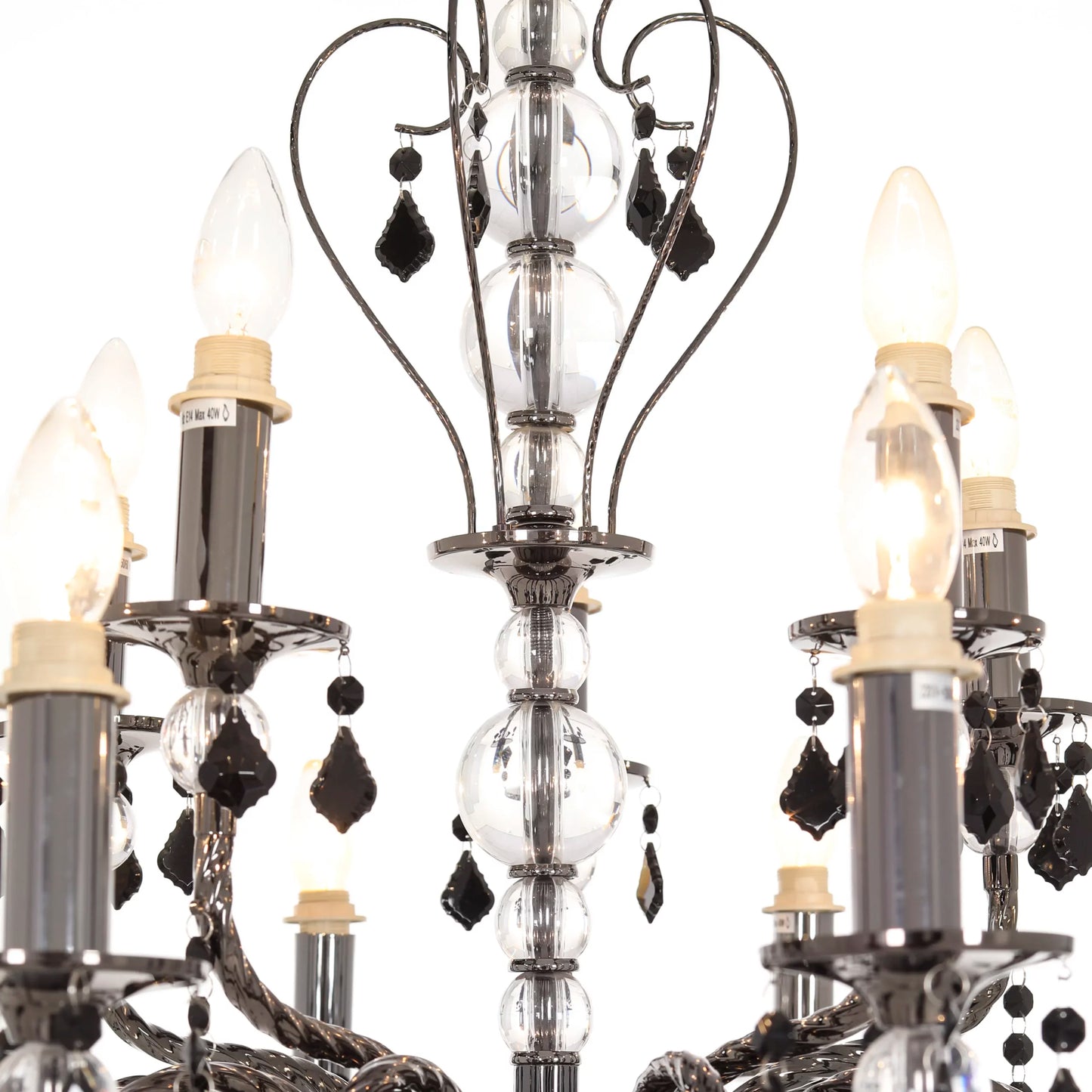 الارملة السوداء 12 الثريا الخفيفة | الإضاءة الزخرفية