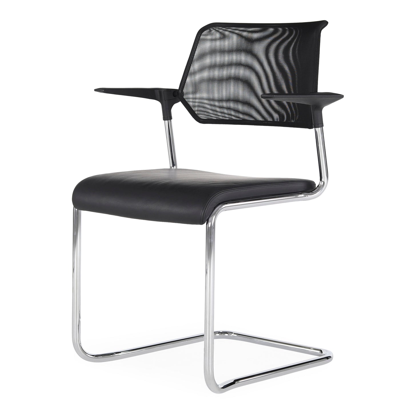 MOVYis3 Mesh Stackable Cantilever Armchair