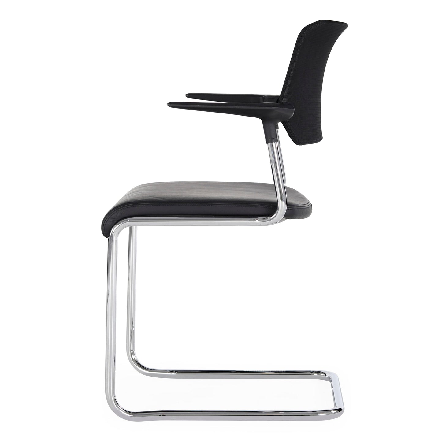 MOVYis3 Mesh Stackable Cantilever Armchair