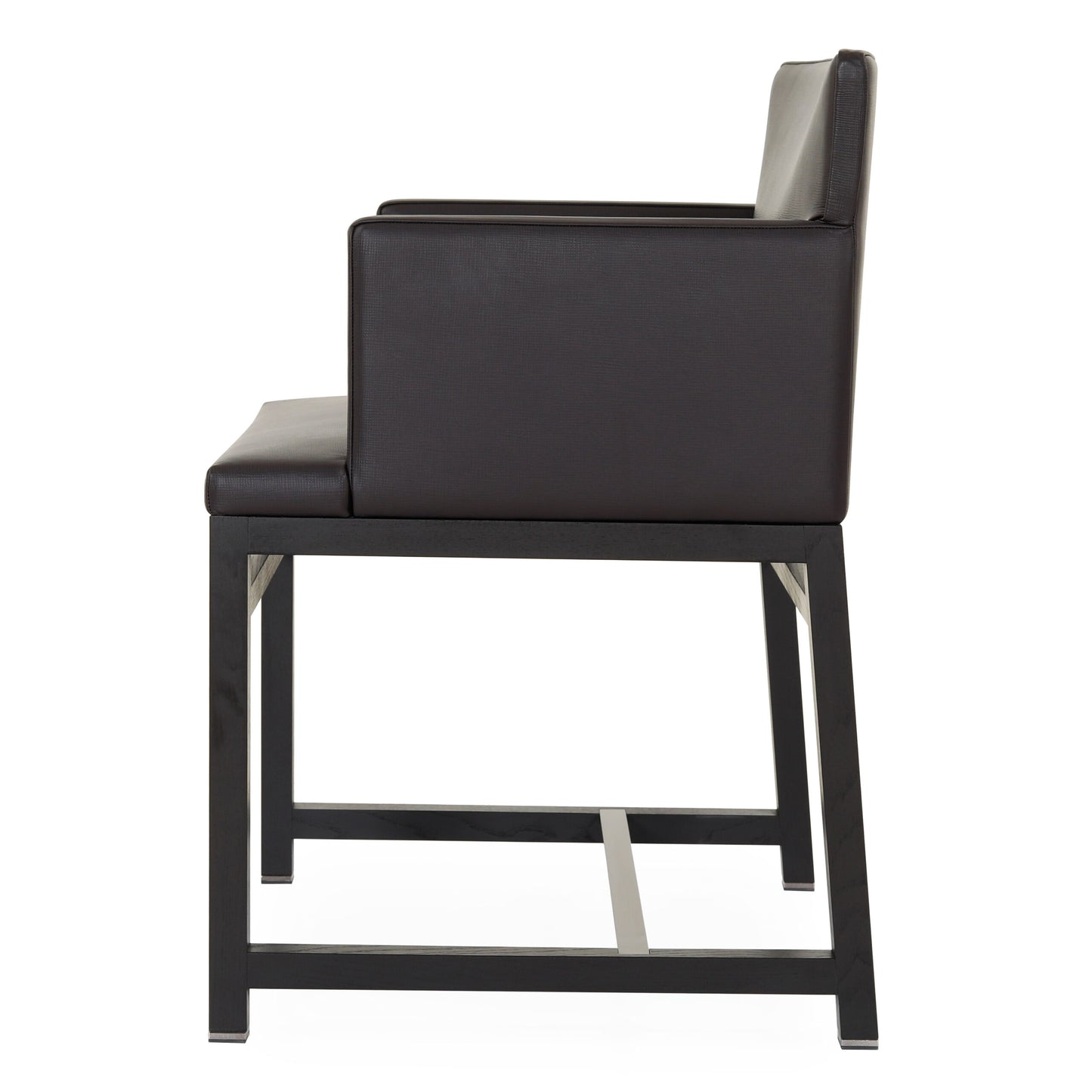 Flynt Wood Base Littile Armchair | Minotti
