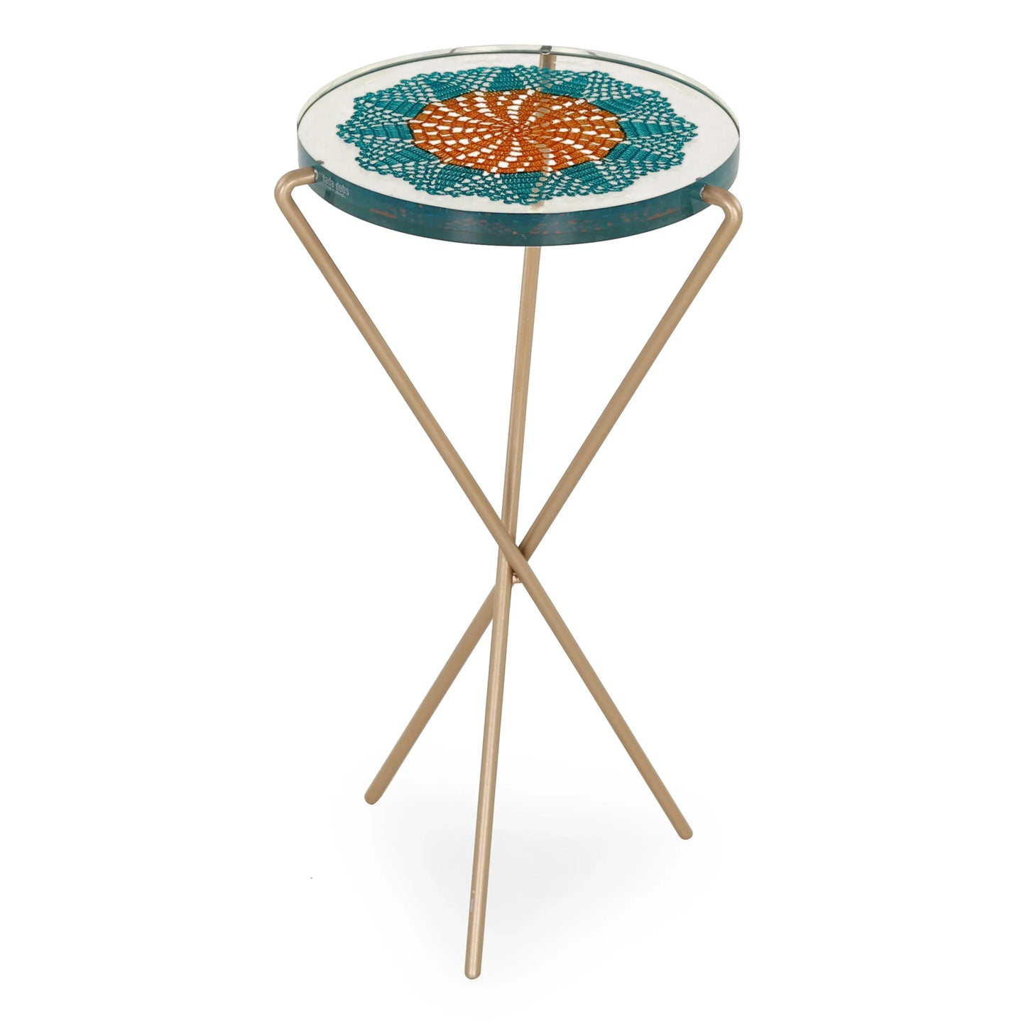 Teta Brass S Side Table