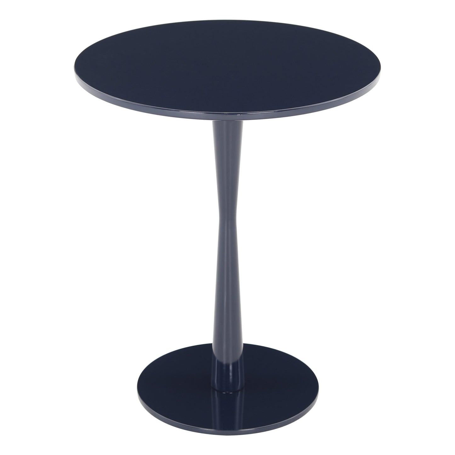 Flute Black Aluminium Coffee Table