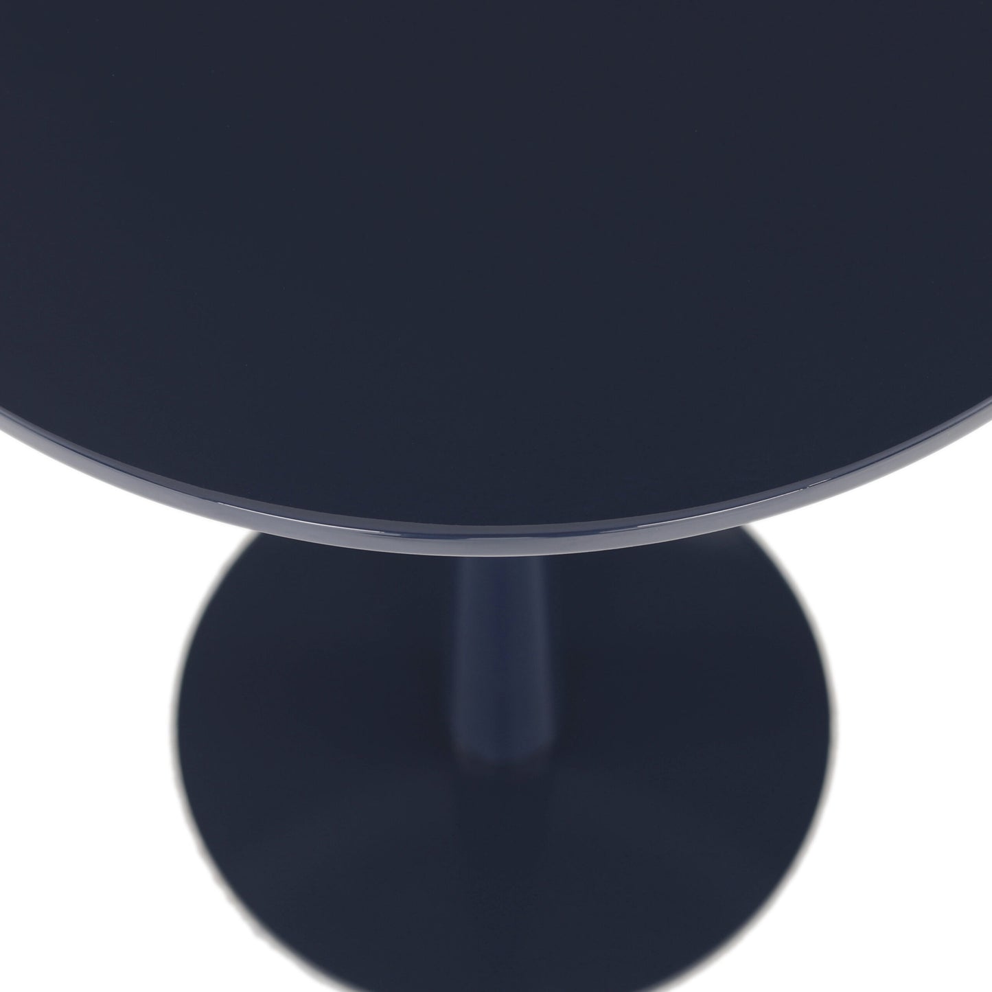 Flute Black Aluminium Coffee Table