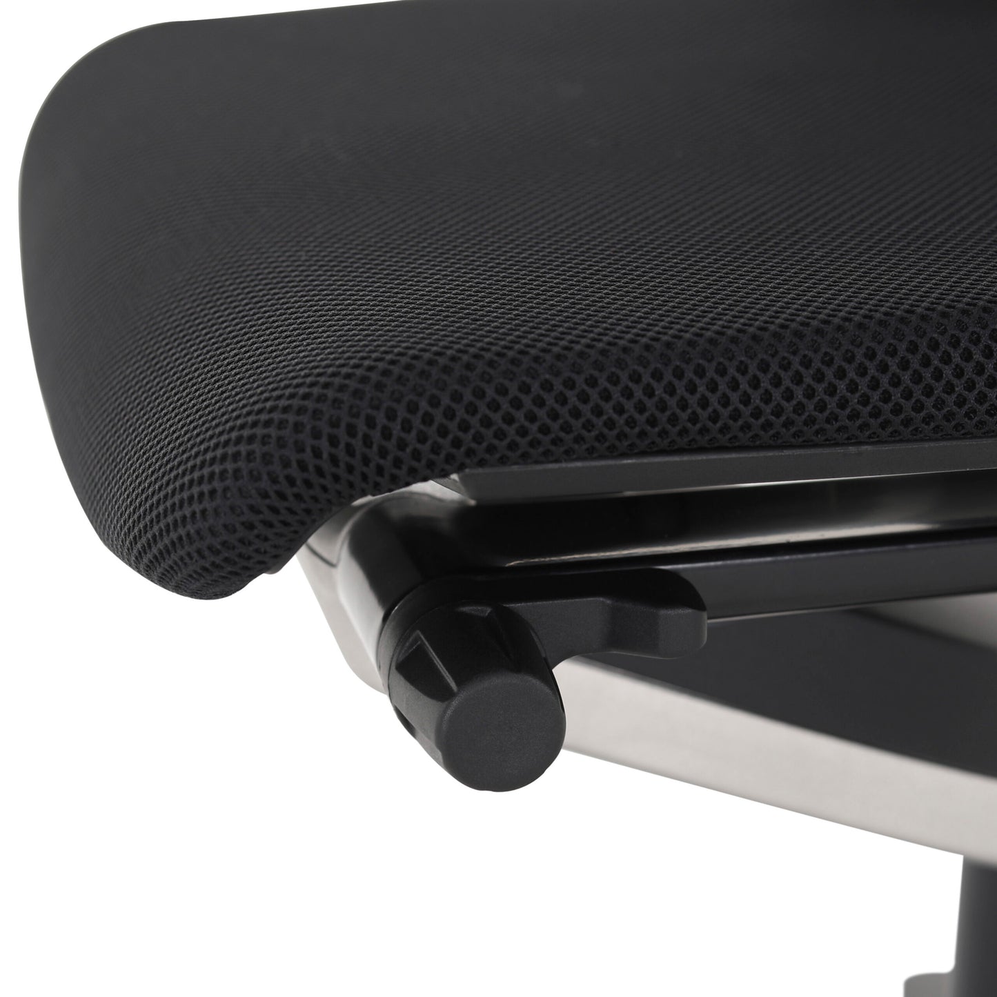 On. Black Fabric Swivel Task Chair