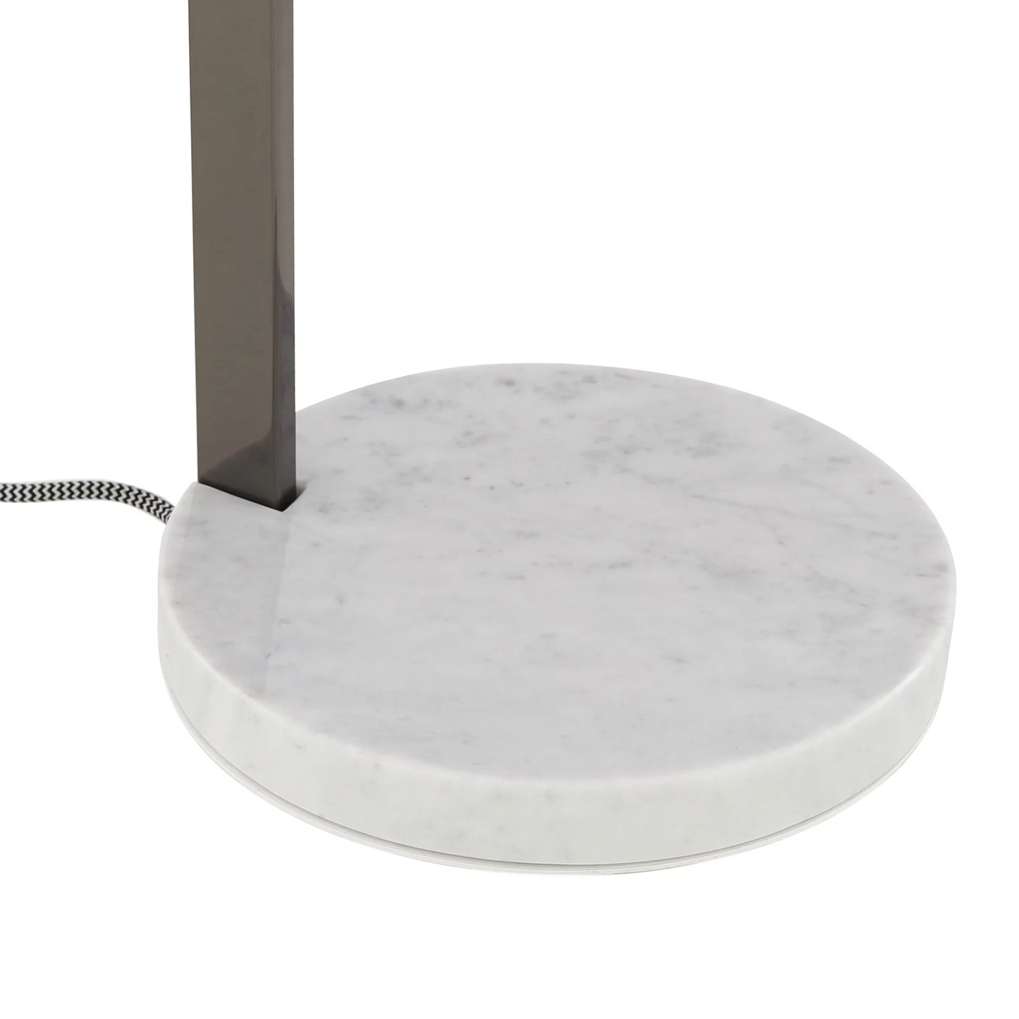 Juliette Black Nickel & Marble Table Lamp | Decorative Lighting