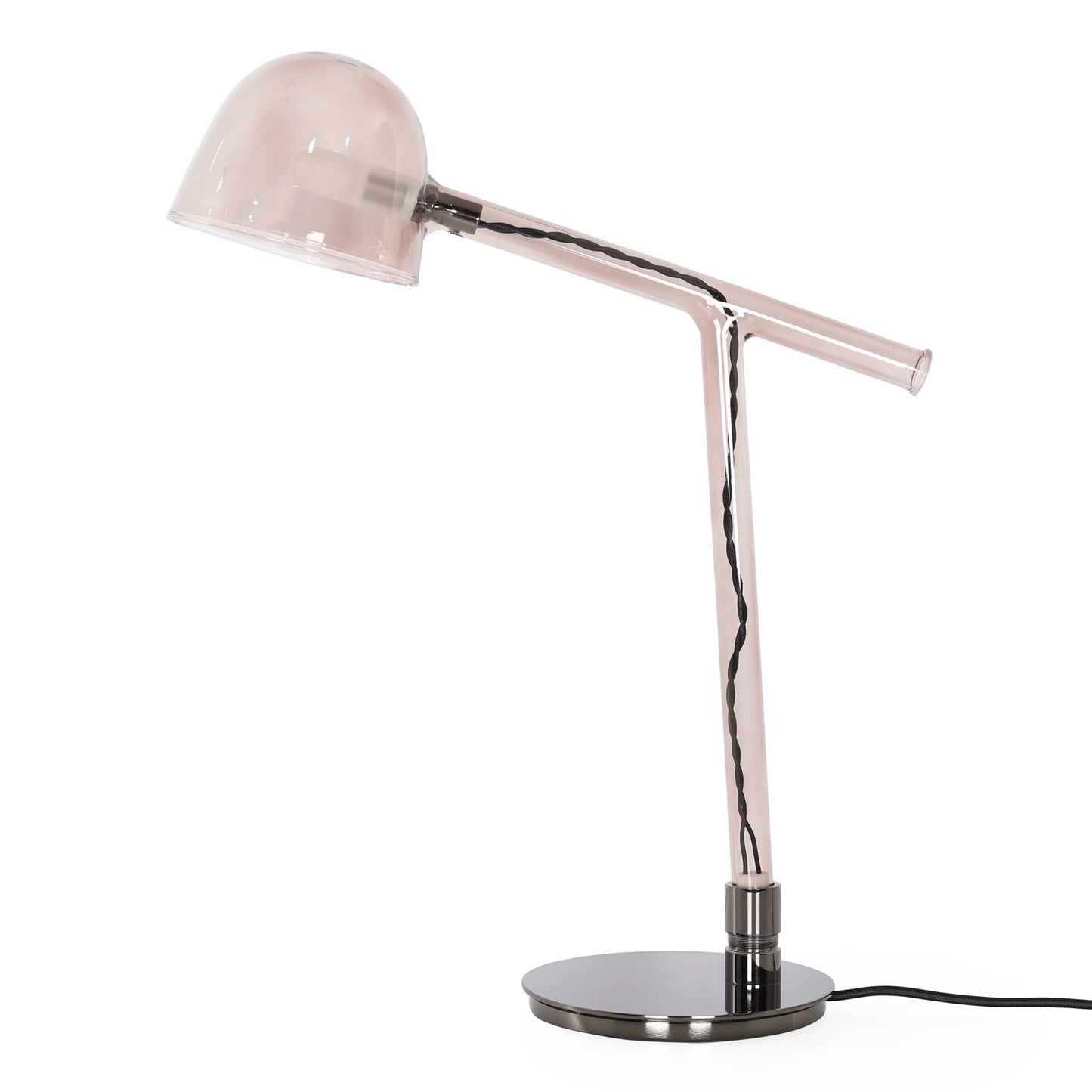 Labo Black Nickel & Glass Table Lamp | Decorative Lighting
