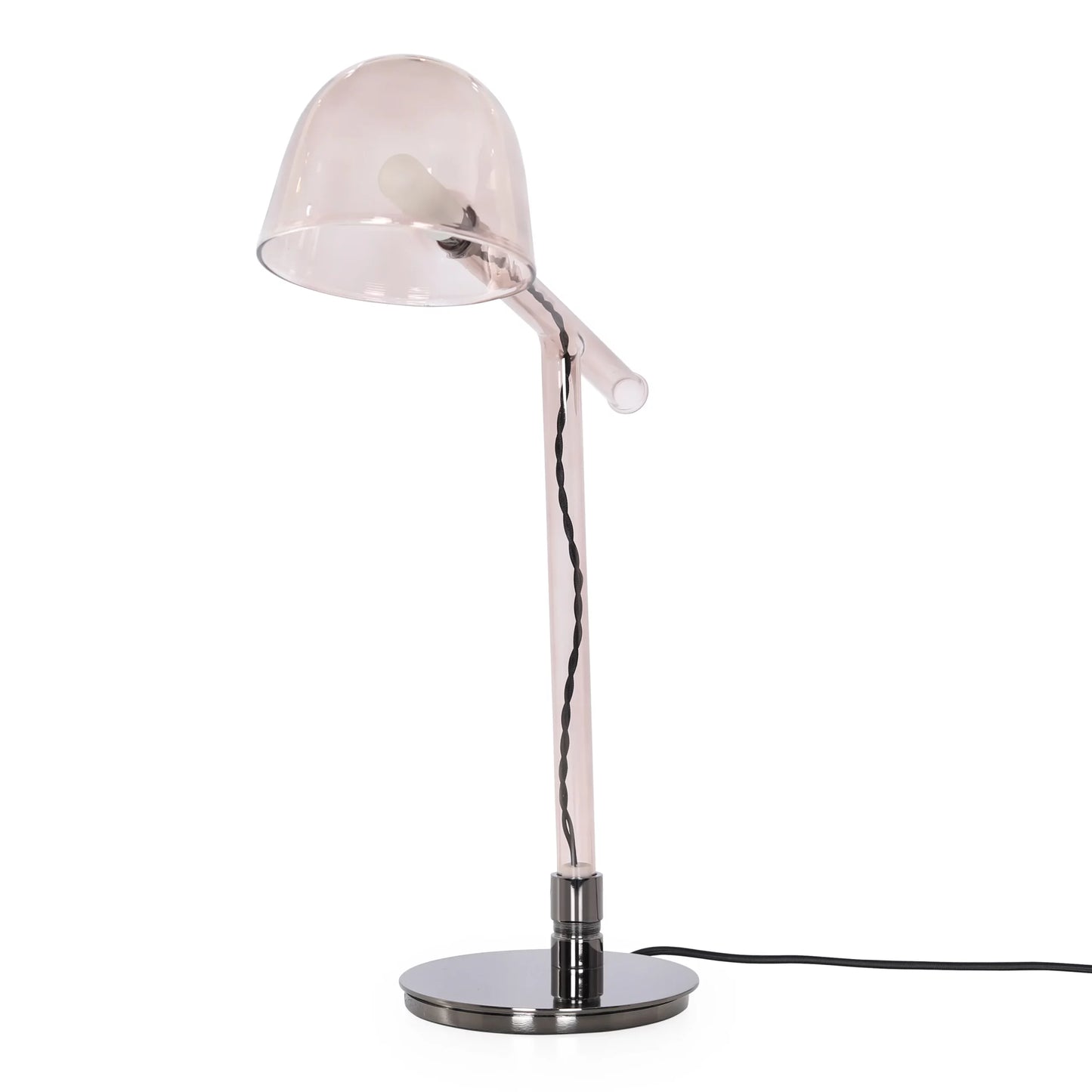 Labo Black Nickel & Glass Table Lamp | Decorative Lighting