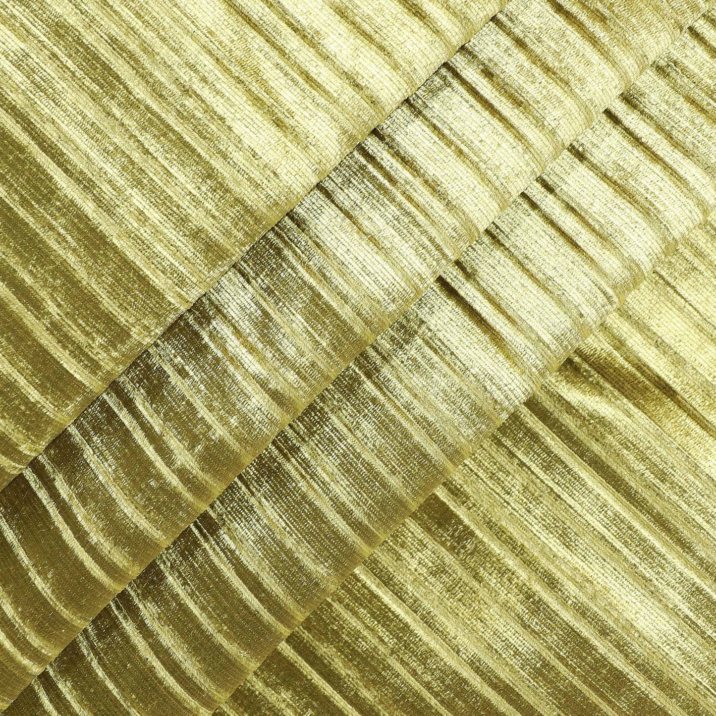 Shiny Velvet With Horizontal Stripe Fabric