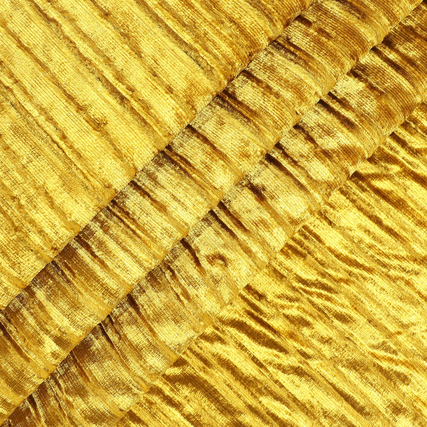 مخمل لامع مع قماش نحاسي بخطوط أفقية