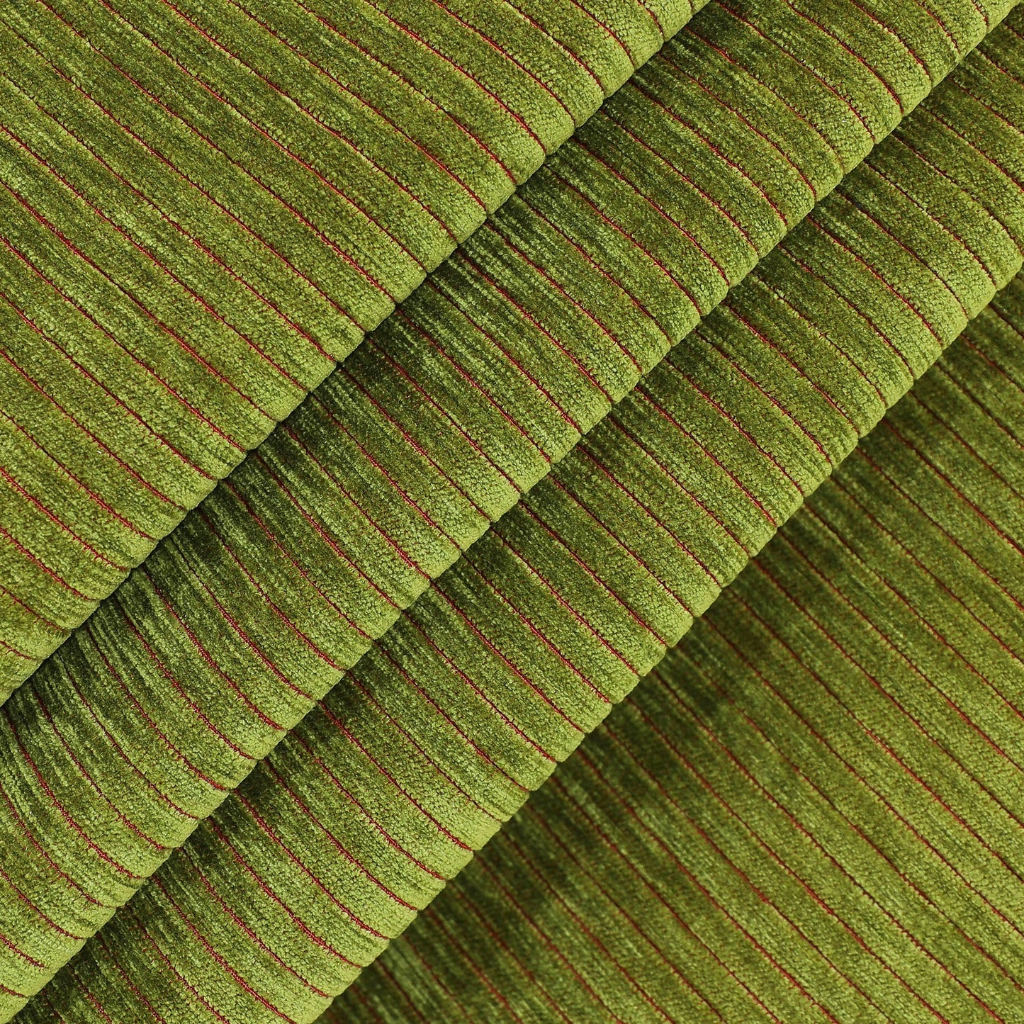 Horizontal Striped Chenille Fabric