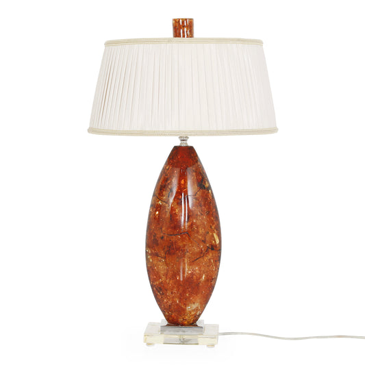 Gold Resin Table Lamp | The Gallery