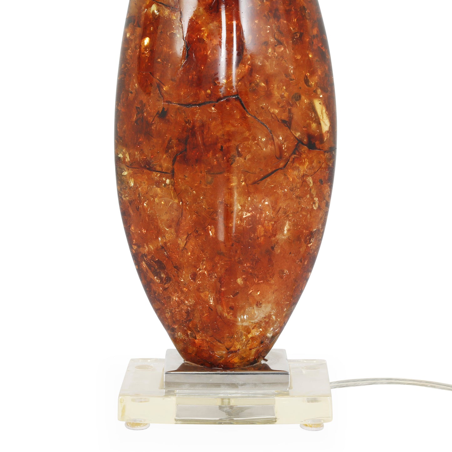 Gold Resin Table Lamp | The Gallery