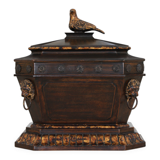 Box with bird cover & Lion head | The Gallery