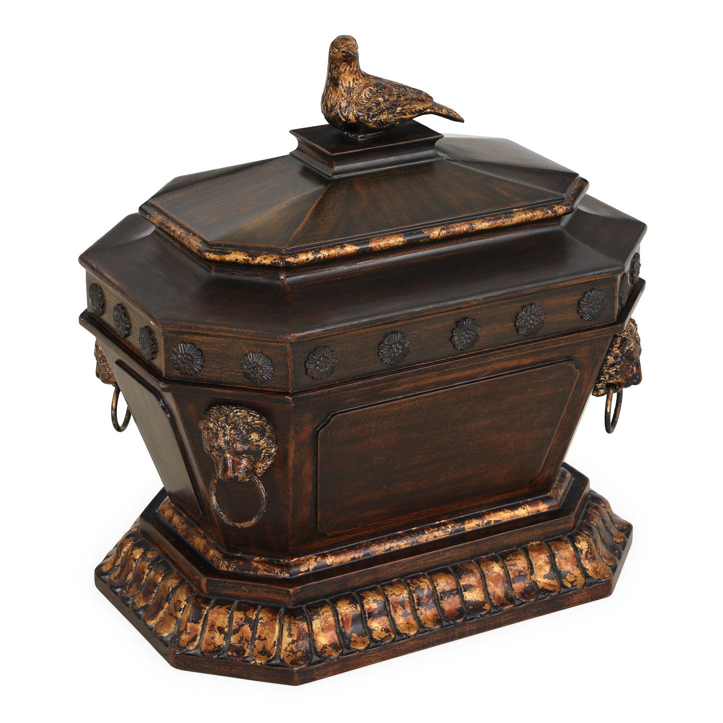 Box with bird cover & Lion head | The Gallery