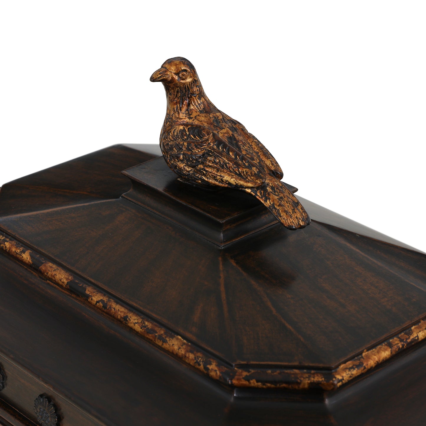 Box with bird cover & Lion head | The Gallery