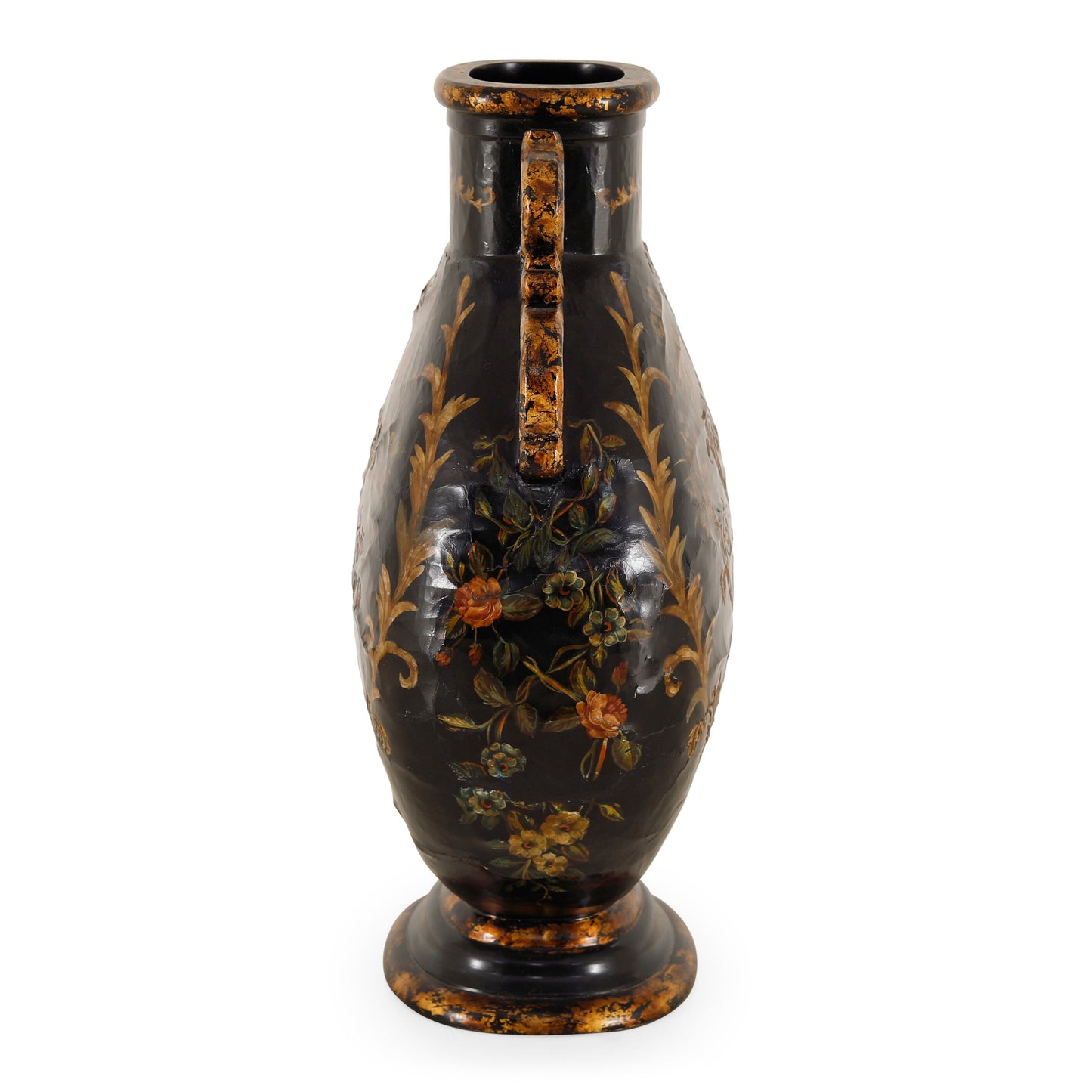 Matara Urn Hand Carved & Painted | The Gallery