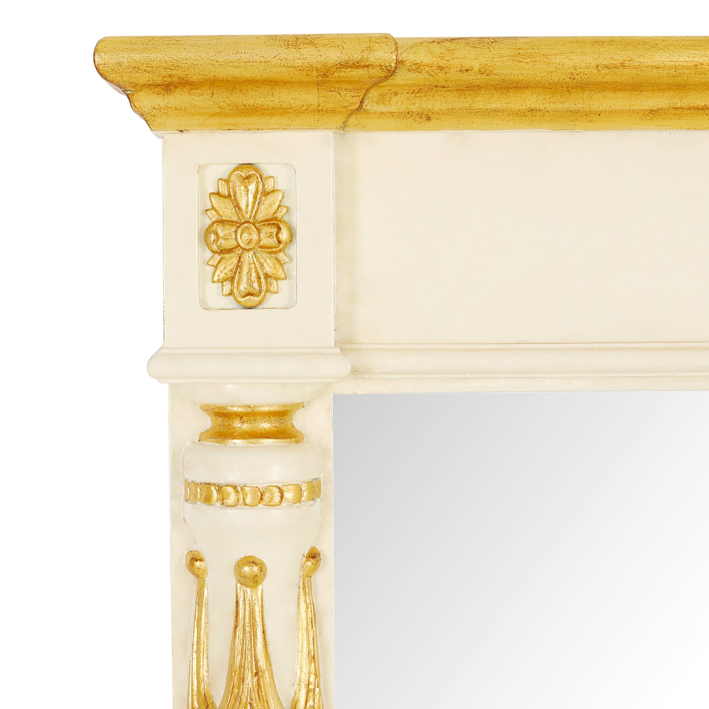 Wisdom Console & Mirror White | The Gallery