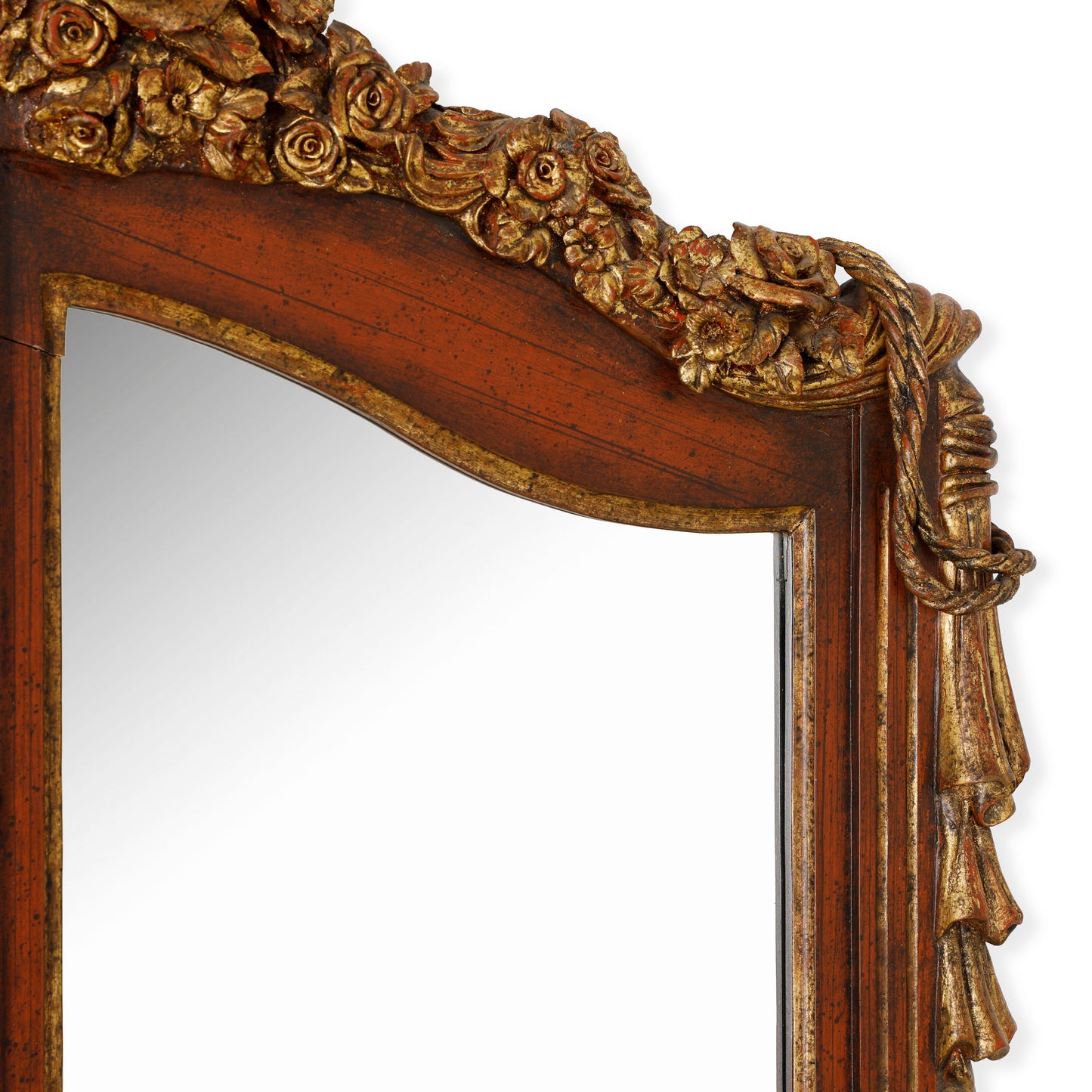 Balinese Mirror Red  | The Gallery