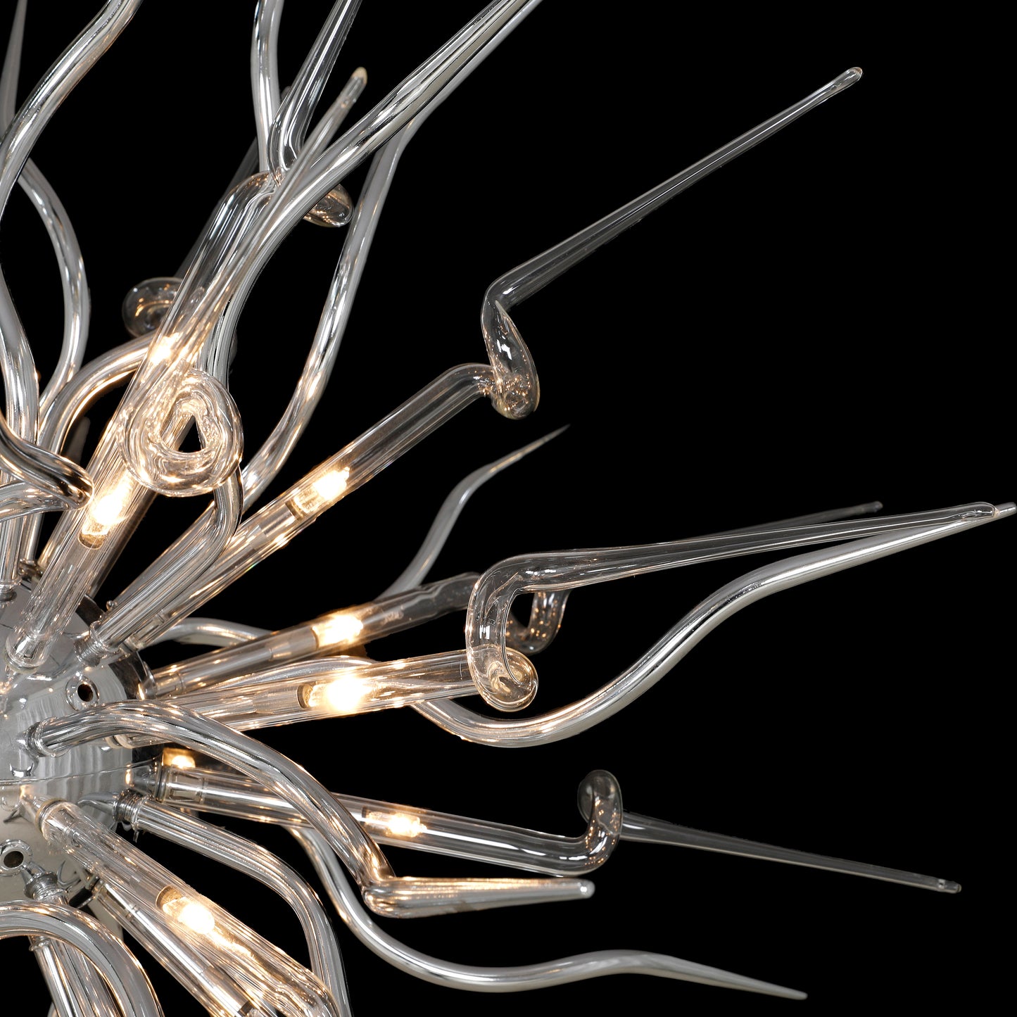 Glass Burst Chandelier | The Gallery