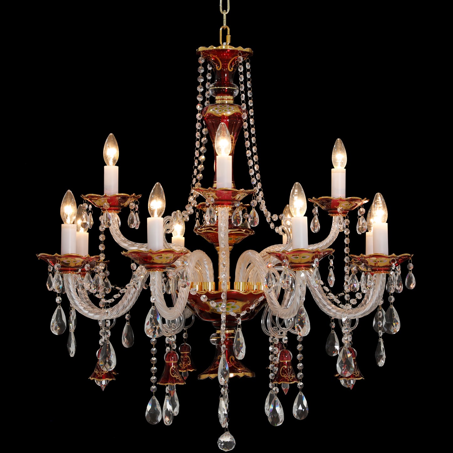 Ruby Chandelier (Large)