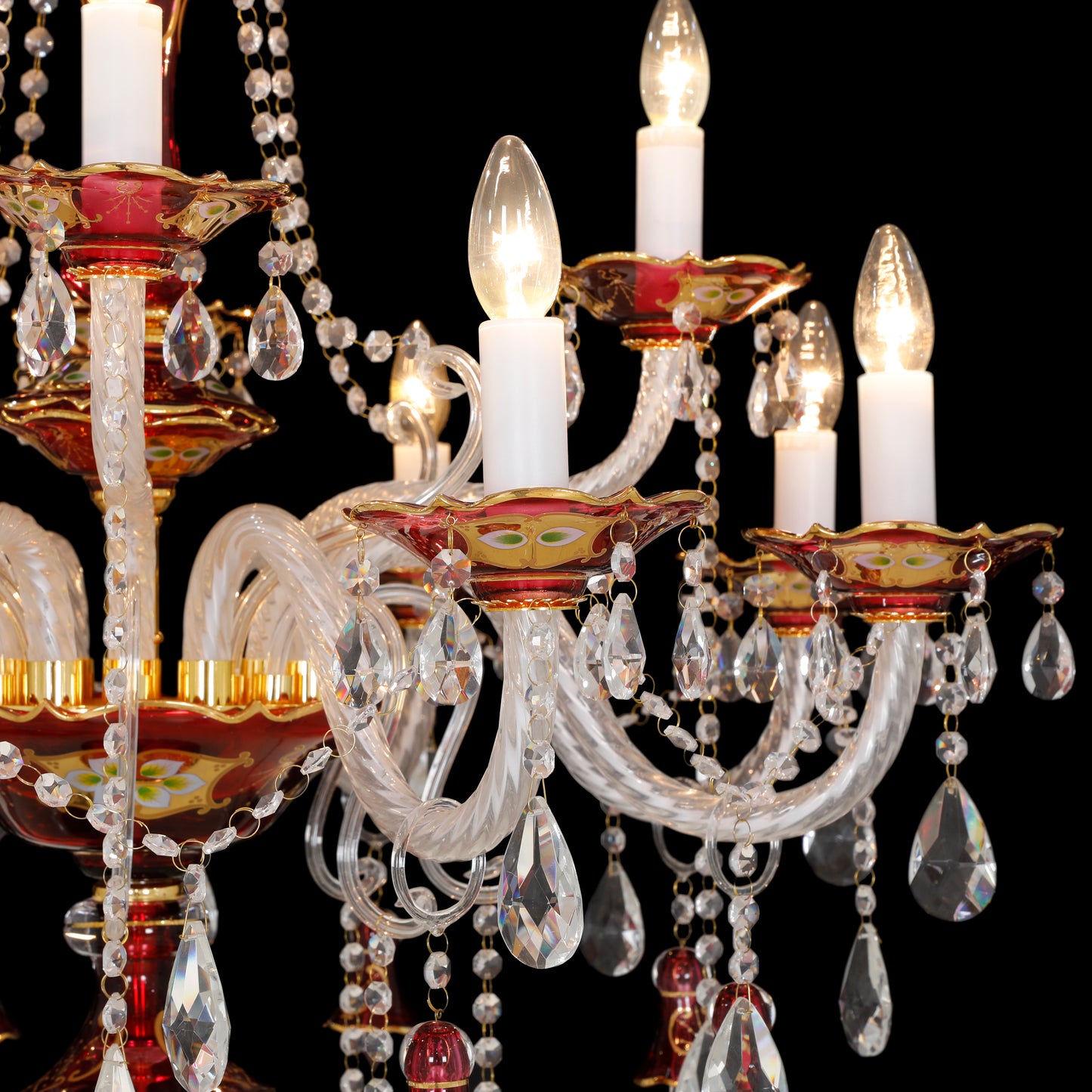 Ruby Chandelier (Large)