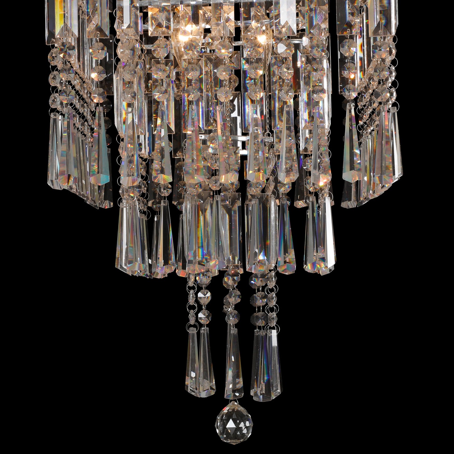 Ice Fall Chandelier Silver | The Gallery