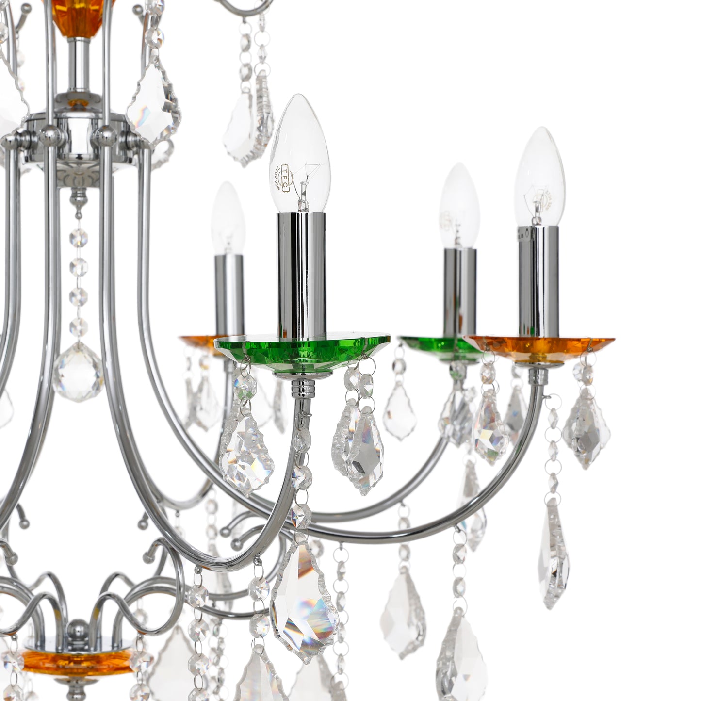Charming Silver Chandelier