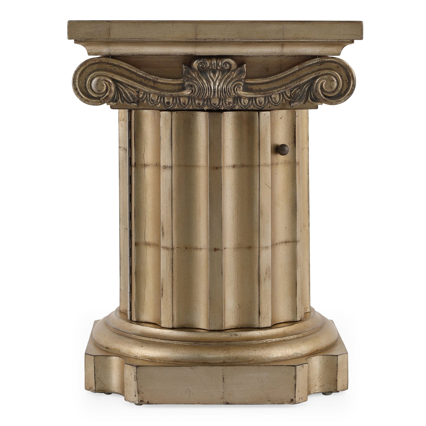 Accent Table 18W x 18D x 25H Fluted Column