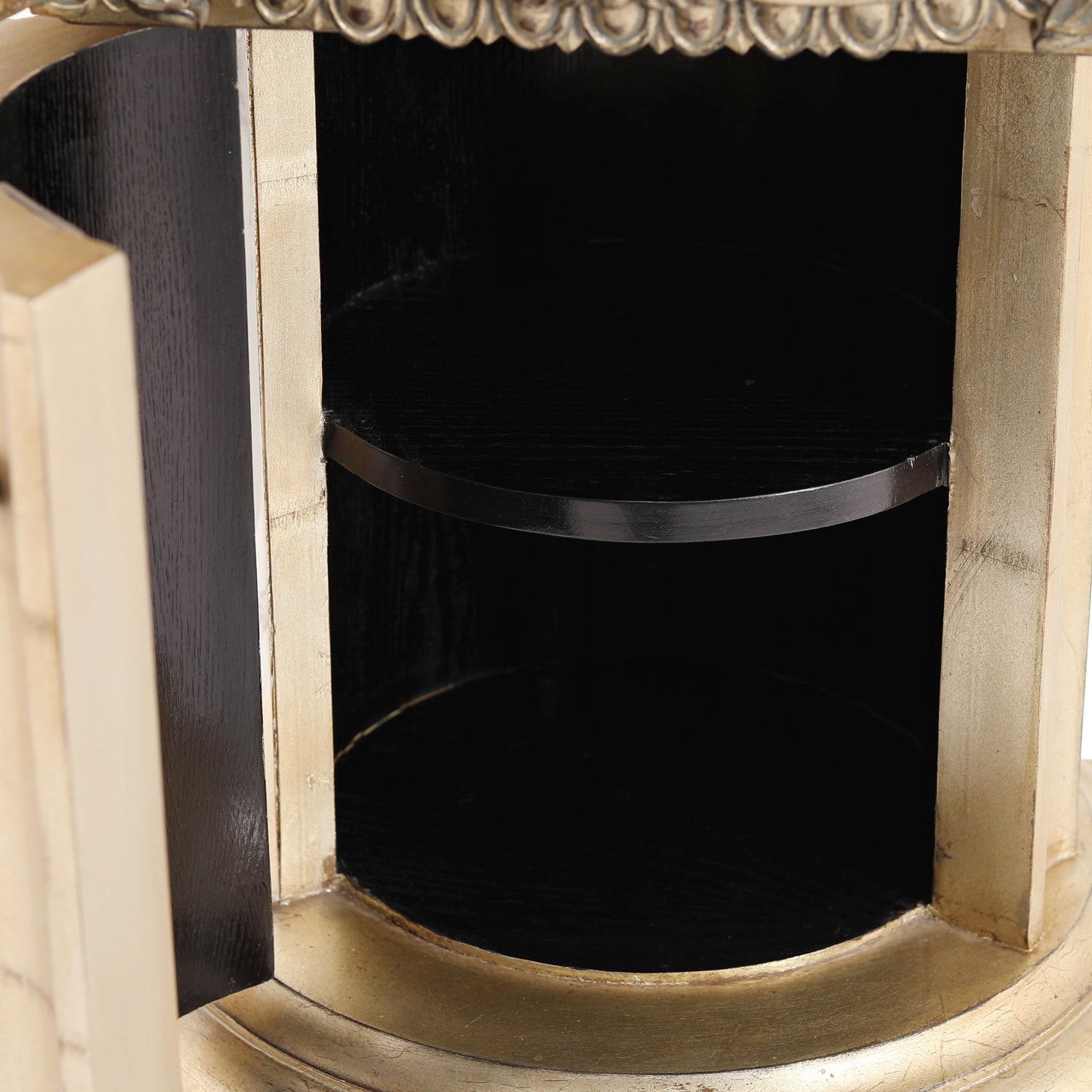 Accent Table 18W x 18D x 25H Fluted Column