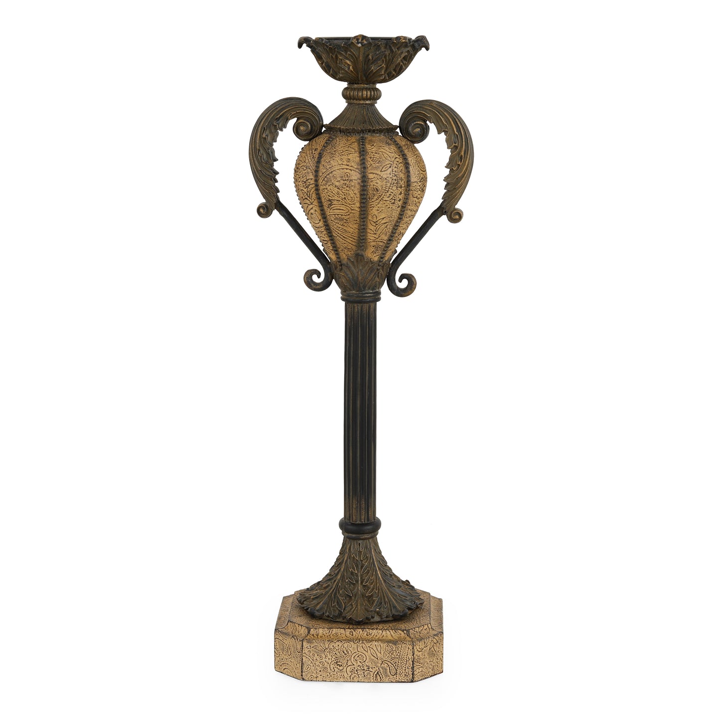 حامل شموع 8 عرض × 6 عمق × 22 ارتفاع (مجموعة من قطعتين)