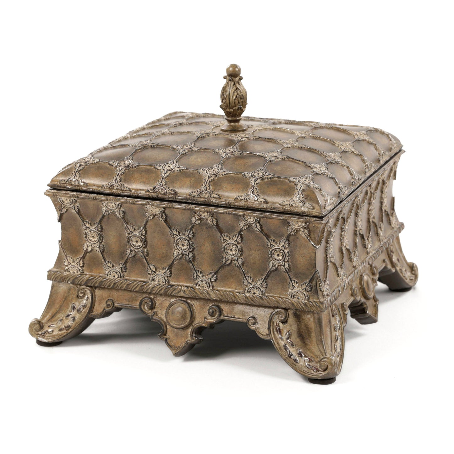 3396 - BOX - 16W X 16D X 12H - TRADITIONAL LATTICE