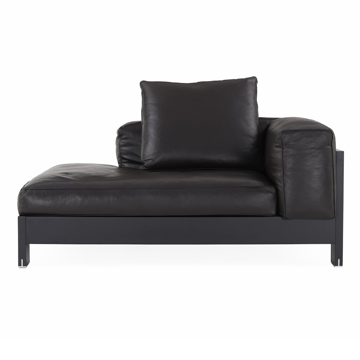 Alison Black Chaise Longue 140 Left Right (Set of 2) | Minotti