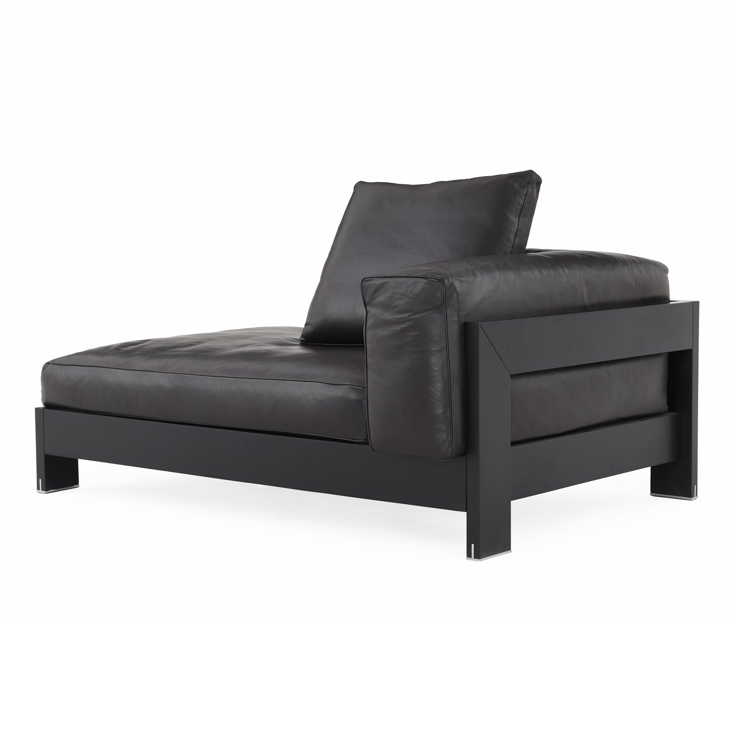 Alison Black Chaise Longue 140 Left Right (Set of 2) | Minotti