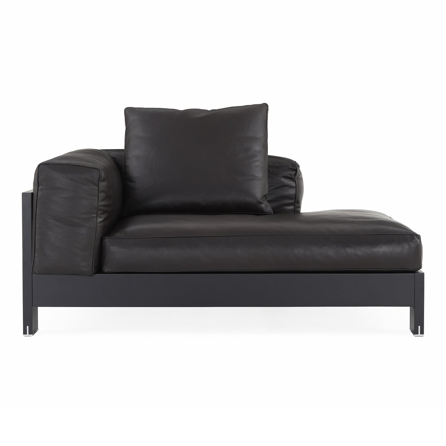 Alison Black Chaise Longue 140 Left Right (Set of 2) | Minotti