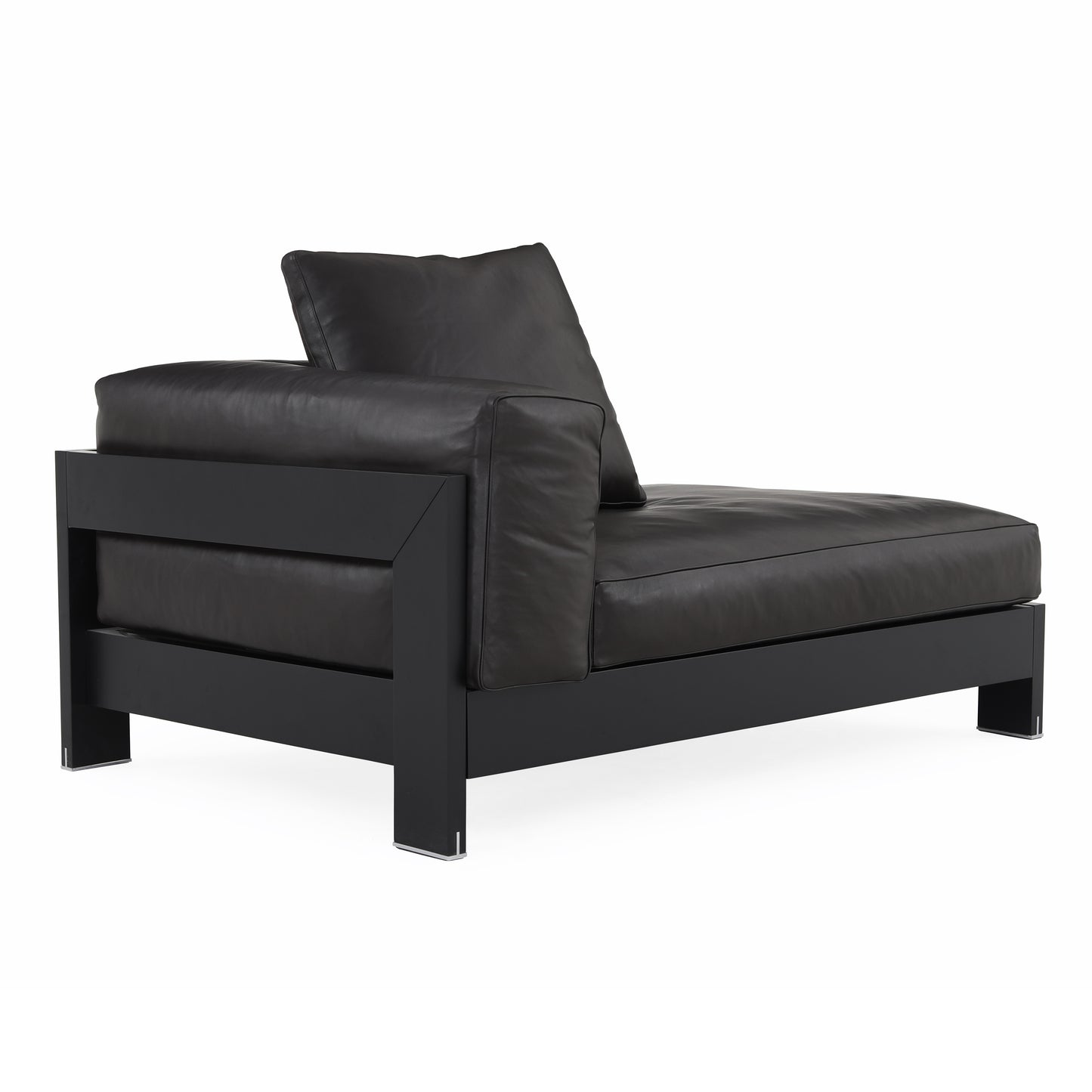 Alison Black Chaise Longue 140 Left Right (Set of 2) | Minotti